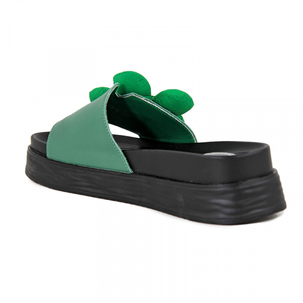 Сабо женские <YA8803-9= зел/к>