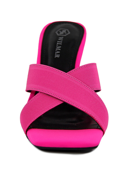 Сабо женские <W241-FE-01-RA фуксия/тек>