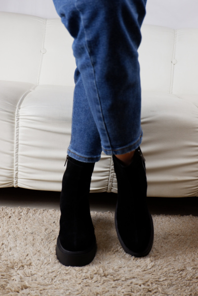 Ботильоны женские демис <RQ296-010 ч/з>