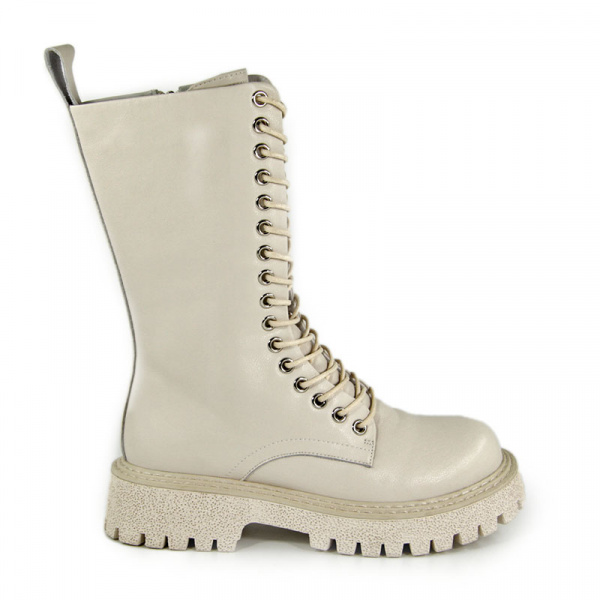 Берцы женские демис <W0055-11-2= беж/к>