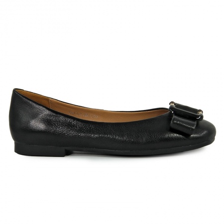 Балетки женские <8787-3-H= черный/к>