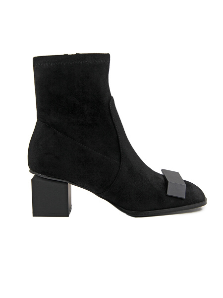 Ботильоны женские демис <CB03-96-03-01T ч/тек>