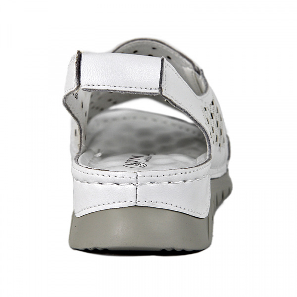 Босоножки женские <31F5-54-010= бел/к>