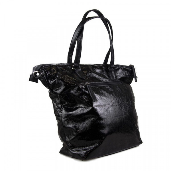 Сумка женская  [H6432 ч/иск лак к]