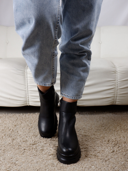 Ботинки женские зимние <SHV322-S632-G6 ч/к>