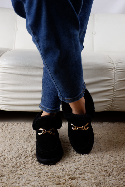 Угги женские зимние <EAO-ZM95283= чер/з>