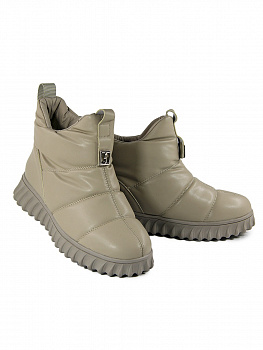 Дутыши женские зимние <32W9-31-109Z хаки/к>