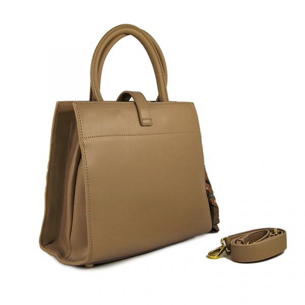 Сумка женская  <2393 темно-беж/к>