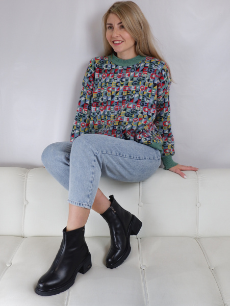 Ботинки женские зимние <PF3741-E3345ZM/Z21/8 ч/к>