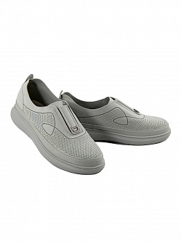 Слипоны женские <JH040-011 зел/иск з>