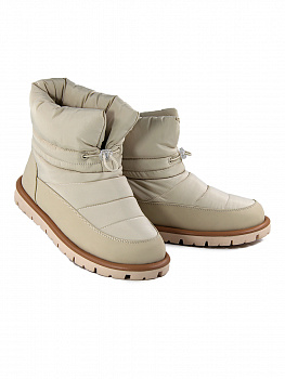 Дутыши женские зимние <J2377-2  беж/тек>