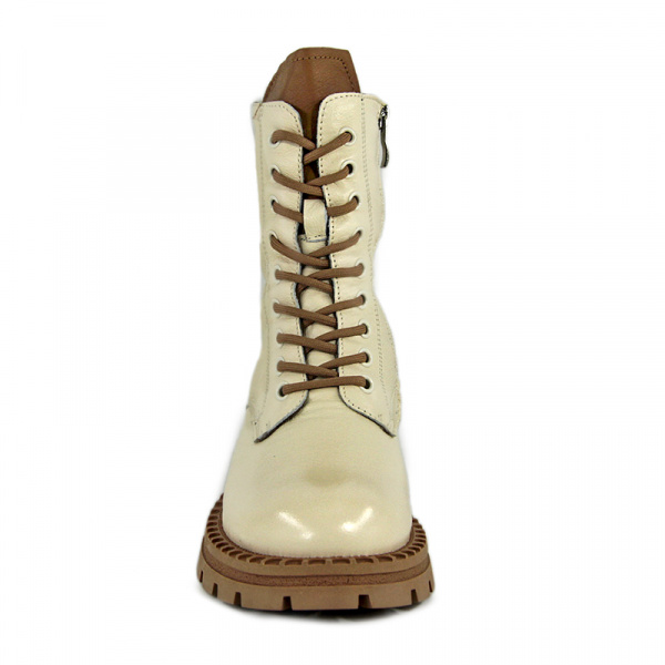 Ботинки женские зимние <22W10-26-120Z= беж/к>