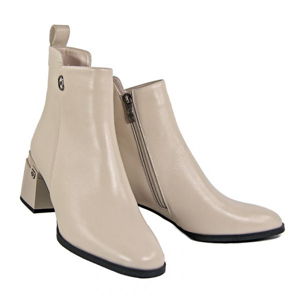 Ботильоны женские демис <C2-LE558-RT2346M-5= беж/к>