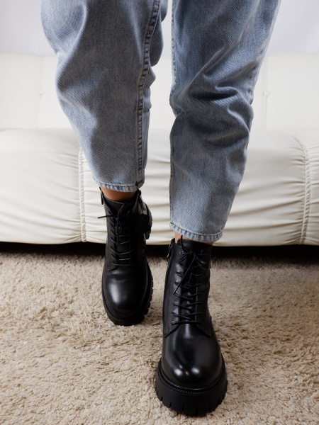 Ботинки женские зимние <ZPA-J2696-N1790ZM/Z65=ч/к>