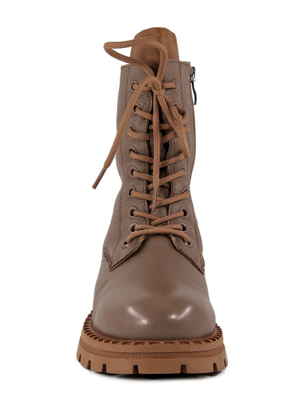 Ботинки женские зимние <22W10-26-108Z темно-беж/к>