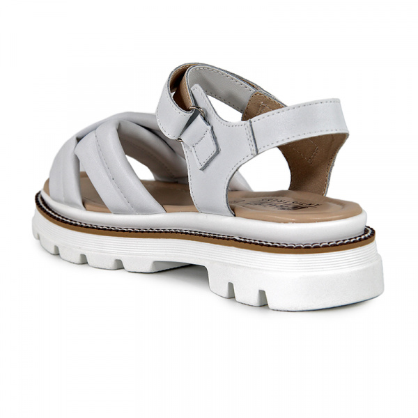 Сандалии женские <CC087-010= бел/к>