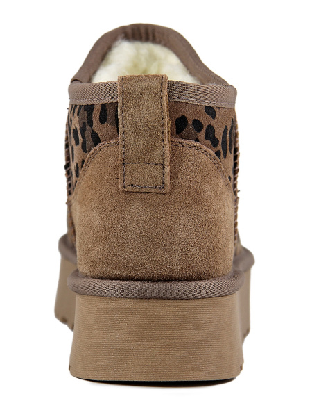 Угги женские зимние <934-243 леопард/з>