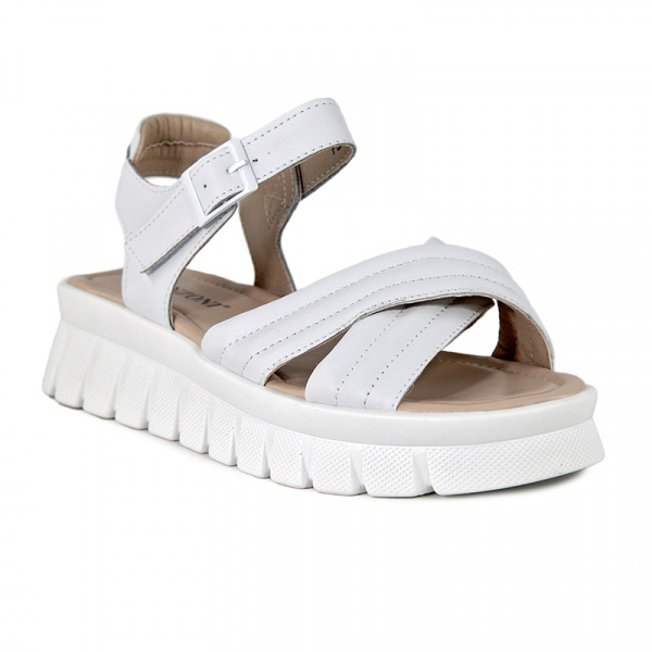 Сандалии женские <PED168-1 бел/к>