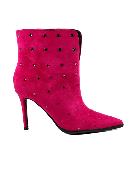 Ботильоны женские демис <CB03-115-01-76Tфуксия/т>