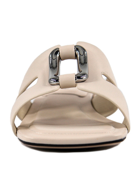 Сабо женские <L1575-10-M бежевый/кожа>