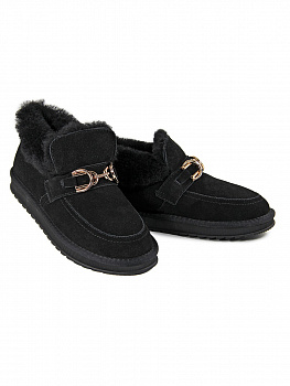 Угги женские зимние <EAO-ZM95283= чер/з>