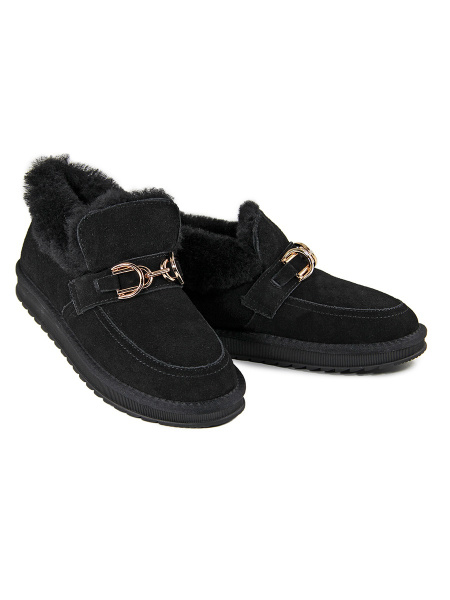 Угги женские зимние <EAO-ZM95283= чер/з>