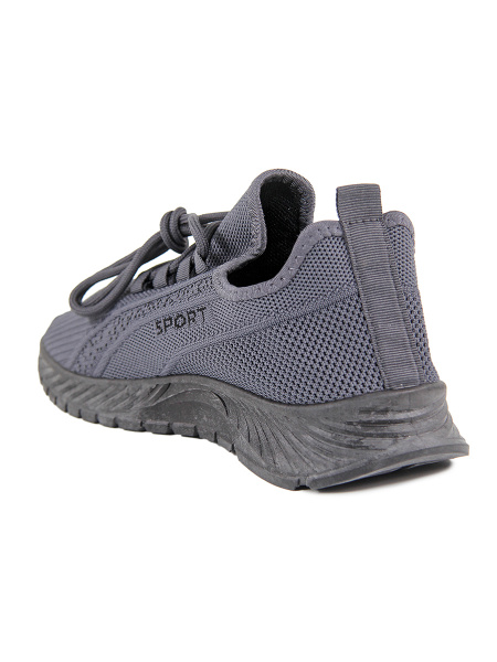 Кроссовки мужские лето <503-6A серый/текстиль>
