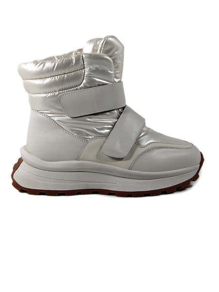 Дутыши женские зимние <LF80579-3 беж/к+т>