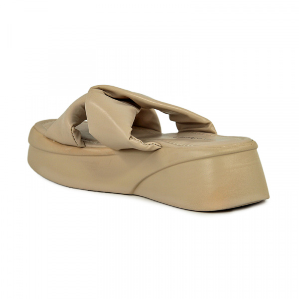 Сабо женские <WH-006= бежевый/эко к>