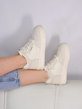 Кеды женские демис <B26186M беж/к>