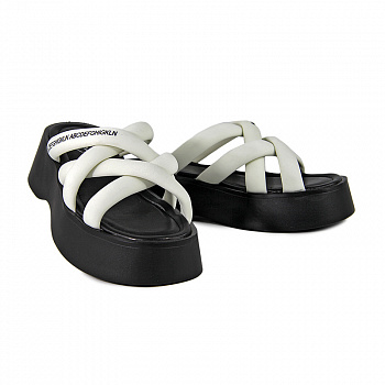 Сабо женские <AS6256-2= бежевый/к>