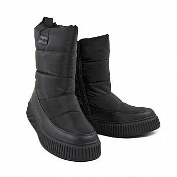 Дутыши женские зимние <1342-233 чер/тек>