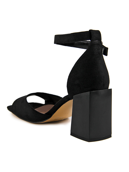 Босоножки женские <110-527/758-1 чер/тек>