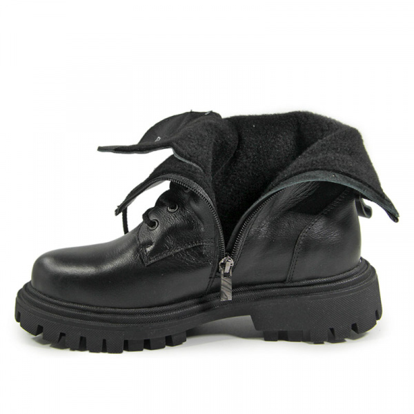 Ботинки женские демис <136-01-RTA-01-KB= чер/к>