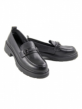 Лоферы женские <LT-3N23S014-2 ч/к>