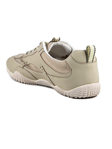 Кроссовки женские <BL-015-milk бежевый/к+з>