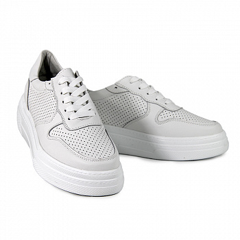 Кроссовки женские лето <SD6-1D= бел/к>