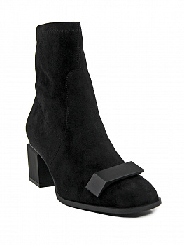 Ботильоны женские демис <CB03-96-03-01T ч/тек>