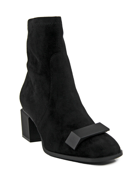 Ботильоны женские демис <CB03-96-03-01T ч/тек>