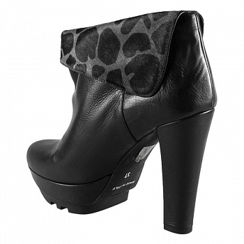 Ботильоны женские демис <DCI2401L ч/к>