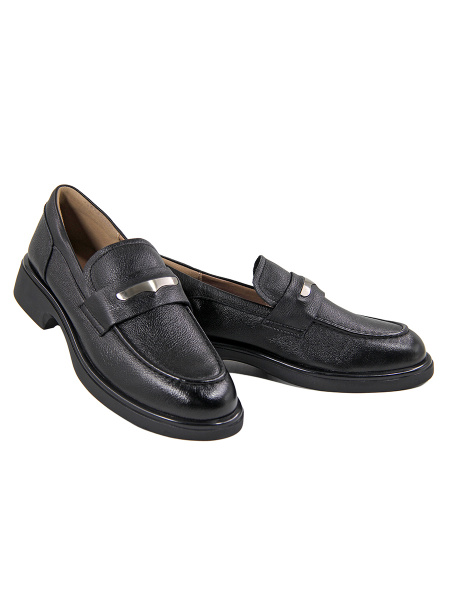 Лоферы женские <AS1127-D069-17 ч/к>