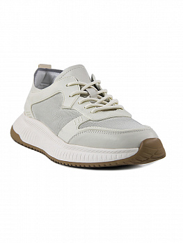 Кроссовки мужские лето <ZS204-2 белый/к+т>