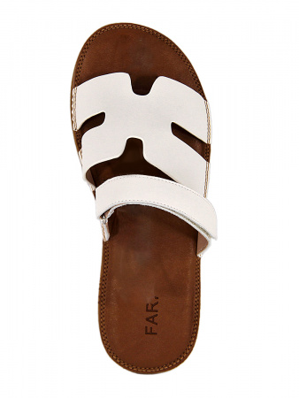 Сабо женские <AY855-50BEP молочный/к>