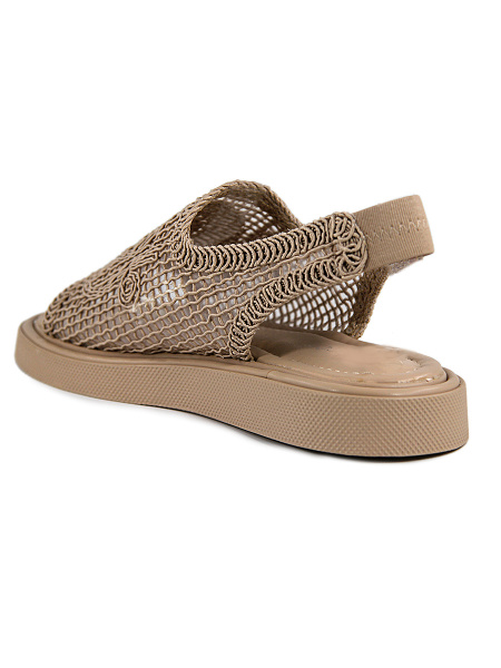 Сандалии женские <NJ-012-beige бежевый/тек>