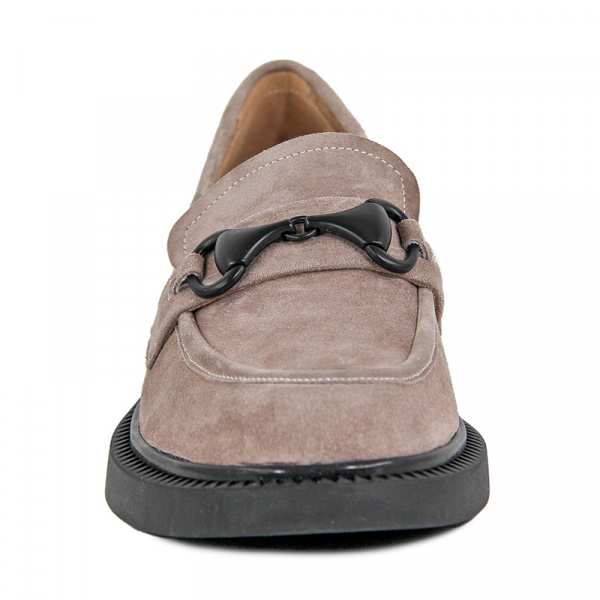 Лоферы женские <PF1212-83692-3= беж/з>