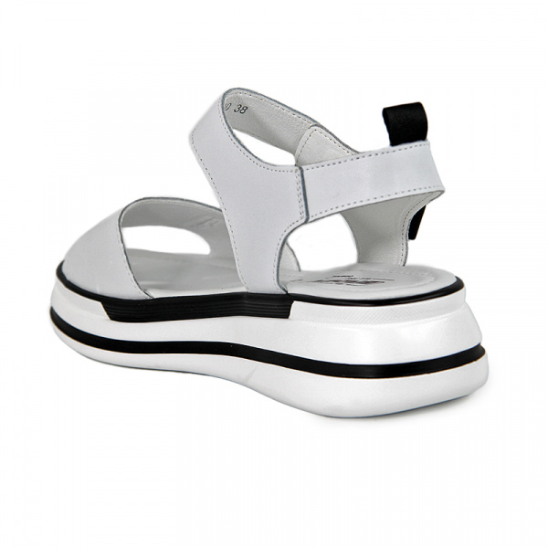 Сандалии женские <CC060-010= бел/к>