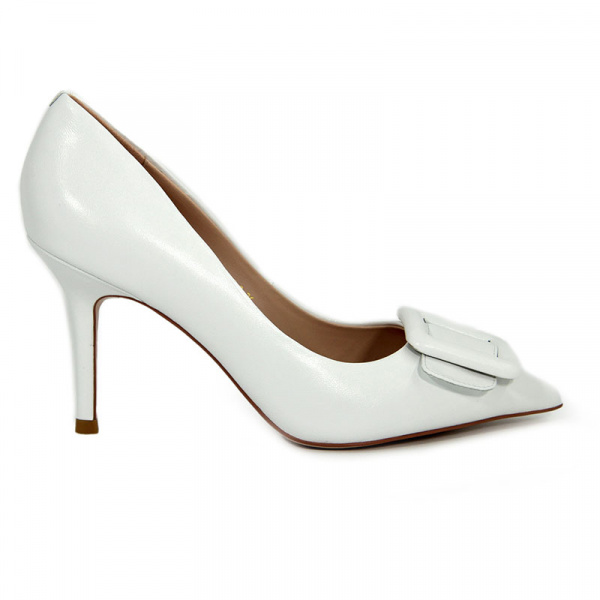 Туфли женские <HS19236A-2-2= бел/к>