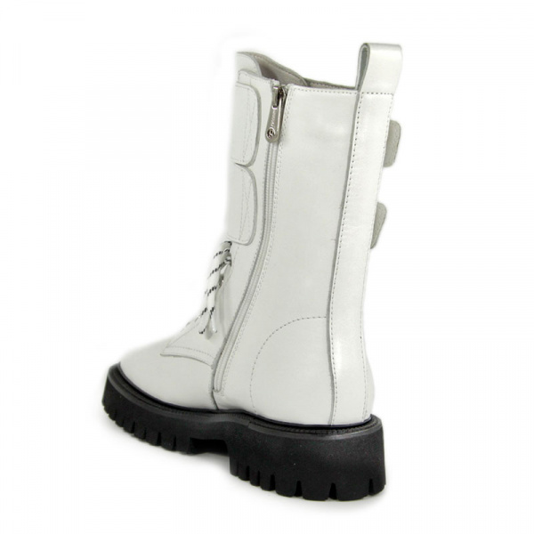 Ботинки женские зимние <2112-83M-A239= бел/к>