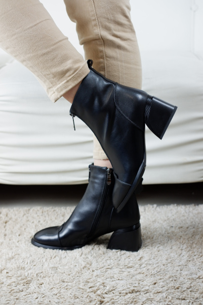 Ботильоны женские демис <P101-382/58NP/8= ч/к>