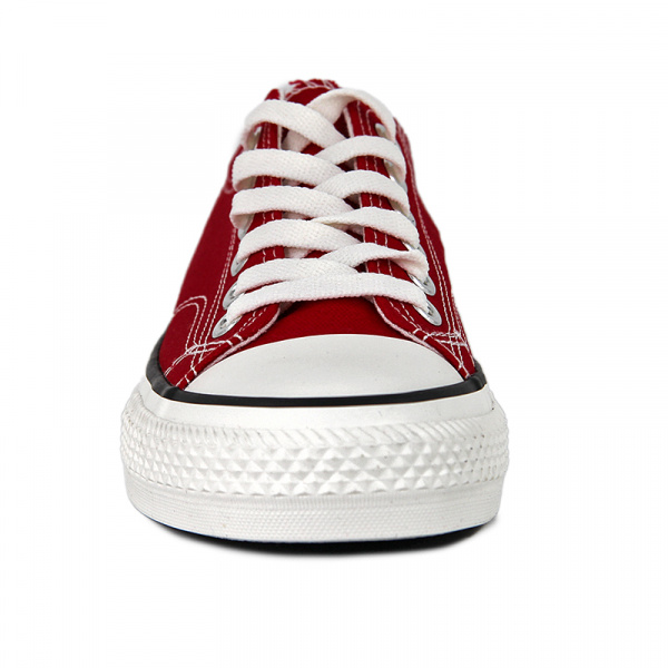 Кеды женские лето <6095= красный/тек>